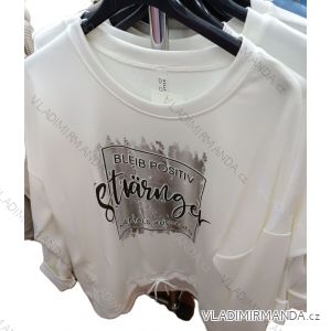 Women's Oversized Knitted Long Sleeve Sweater (S/M ONE SIZE) ITALIAN FASHION IMSN2416125