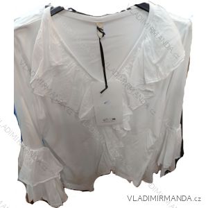 Women's Oversized Knitted Long Sleeve Sweater (S/M ONE SIZE) ITALIAN FASHION IMSN2416125