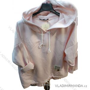 Women's Oversized Knitted Long Sleeve Sweater (S/M ONE SIZE) ITALIAN FASHION IMSN2416125