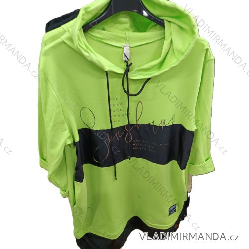 Women's Oversized Knitted Long Sleeve Sweater (S/M ONE SIZE) ITALIAN FASHION IMSN2416125