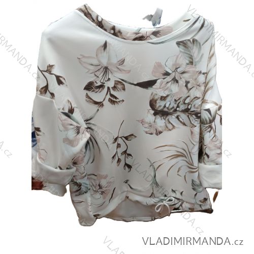 Women's Oversized Knitted Long Sleeve Sweater (S/M ONE SIZE) ITALIAN FASHION IMSN2416125