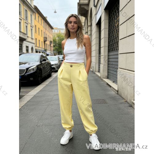 Summer dress oval short sleeve women's oversized (50/52/54 ONE SIZE) ITALIAN FASHION IM425011