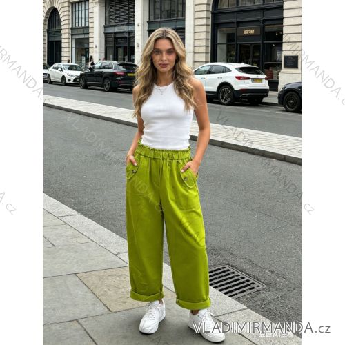 Summer dress oval short sleeve women's oversized (50/52/54 ONE SIZE) ITALIAN FASHION IM425011