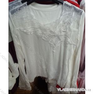 T-shirt long sleeve womens oversized (uni sl) ITALIAN Fashion IMC1749
