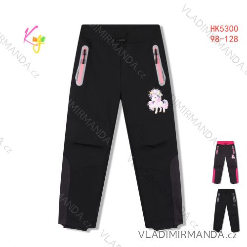 Winter warm-up pants for ski youth girls and boys (134-164) KUGO DK8231