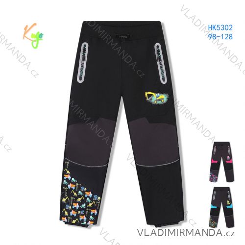 Winter warm-up pants for ski youth girls and boys (134-164) KUGO DK8231