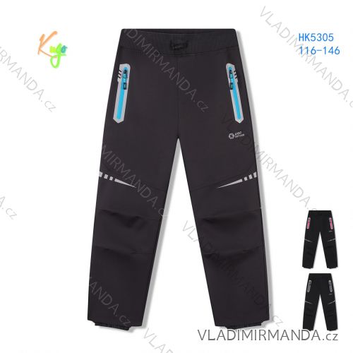 Winter warm-up pants for ski youth girls and boys (134-164) KUGO DK8231