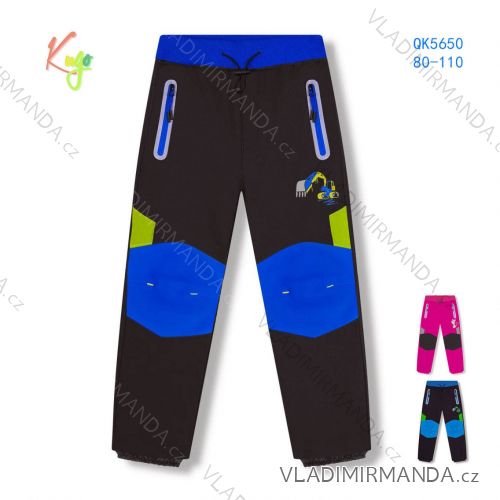 Winter warm-up pants for ski youth girls and boys (134-164) KUGO DK8231