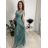 Dress classic short sleeve women (uni S / M) ITALIAN FASHION IMC20203 black M / L