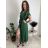 Women's 3/4 long sleeve shirt dress (XS/S/M ONE SIZE) ITALIAN FASHION IMD25030