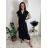 Women's 3/4 long sleeve shirt dress (XS/S/M ONE SIZE) ITALIAN FASHION IMD25030
