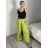 Long elegant trousers with belt for women (S/M/L ONE SIZE) ITALIAN FASHION IMC25434