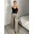 Women's Oversized Knitted Long Sleeve Sweater (S/M ONE SIZE) ITALIAN FASHION IMSN2416125
