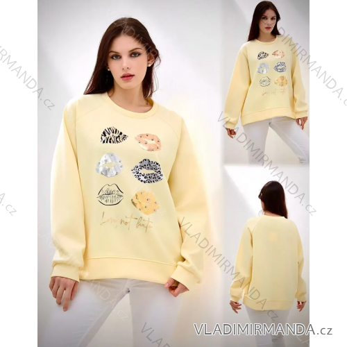 Oversized 3/4 long sleeve tunic for women (S/M ONE SIZE) ITALIAN FASHION IMPLI2501676