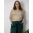 Women's Summer Long Harem Pants (42/44/46 ONE SIZE) ITALIAN FASHION IM424361  žlutá hořčicová