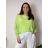 Women's Summer Long Harem Pants (42/44/46 ONE SIZE) ITALIAN FASHION IM424361  žlutá hořčicová