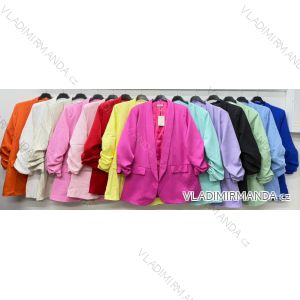 Summer dress oval short sleeve women's oversized (50/52/54 ONE SIZE) ITALIAN FASHION IM425011