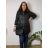 Jacket thin long sleeve women's (UNI XS-M) ITALIAN FASHION IM120049 50/52/54 black