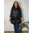 Jacket thin long sleeve women's (UNI XS-M) ITALIAN FASHION IM120049 50/52/54 black