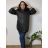 Jacket thin long sleeve women's (UNI XS-M) ITALIAN FASHION IM120049 50/52/54 black