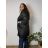 Jacket thin long sleeve women's (UNI XS-M) ITALIAN FASHION IM120049 50/52/54 black