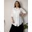 Women's oversized long sleeve shirt (52/54/56 ONE SIZE) ITALIAN FASHION IMD25139