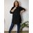 Women's oversized long sleeve shirt (52/54/56 ONE SIZE) ITALIAN FASHION IMD25139