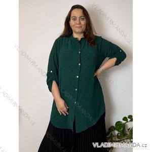 Women's oversized long sleeve shirt (52/54/56 ONE SIZE) ITALIAN FASHION IMD25139