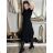 Women's Oversized Knitted Long Sleeve Sweater (S/M ONE SIZE) ITALIAN FASHION IMSN2416125