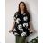 Women's elegant party long sleeve dress (S/M ONE SIZE) ITALIAN FASHION IM322282