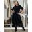 Women's Oversized Knitted Long Sleeve Sweater (S/M ONE SIZE) ITALIAN FASHION IMSN2416125 -   wine -   L