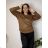 Women's long sleeve tunic, oversized (54/56/58 ONE SIZE) ITALIAN FASHION IMC25431