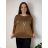 Women's long sleeve tunic, oversized (54/56/58 ONE SIZE) ITALIAN FASHION IMC25431