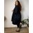 Women's Oversized Knitted Long Sleeve Sweater (S/M ONE SIZE) ITALIAN FASHION IMSN2416125