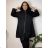 Women's Oversized Knitted Long Sleeve Sweater (S/M ONE SIZE) ITALIAN FASHION IMSN2416125