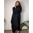 Women's Oversized Knitted Long Sleeve Sweater (S/M ONE SIZE) ITALIAN FASHION IMSN2416125