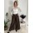 Elegant trousers with belt for women (S/M/L ONE SIZE) ITALIAN FASHION IMD25006