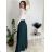 Elegant trousers with belt for women (S/M/L ONE SIZE) ITALIAN FASHION IMD25006