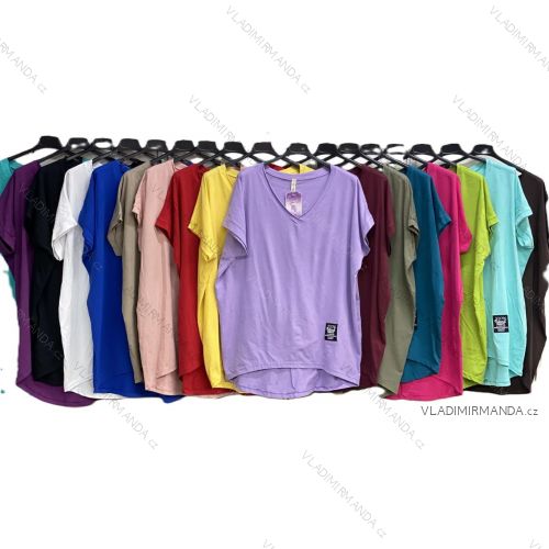 Dress elegant classic short sleeve women's plus size (XL/2XL ONE SIZE) ITALIAN FASHION IMC23161