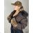 Women's winter hat (ONE SIZE) BEST EMILIE LIS25MZ-538 ONE SIZE hnědá leopard