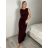 Women's Long Summer Sleeveless Dress (S/M ONE SIZE) ITALIAN FASHION IMPDY22LS16208