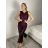 Women's Long Summer Sleeveless Dress (S/M ONE SIZE) ITALIAN FASHION IMPDY22LS16208