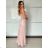 Women's Long Chiffon Short Sleeve Dress (S/M ONE SIZE) ITALIAN FASHION IMWGS231048 S / M black