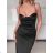 Women's Long Chiffon Short Sleeve Dress (S/M ONE SIZE) ITALIAN FASHION IMWGS231048 S / M wine