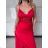 Women's Long Chiffon Short Sleeve Dress (S/M ONE SIZE) ITALIAN FASHION IMWGS231048