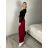 Elegant trousers with belt for women, oversized (44/46/48 ONE SIZE) ITALIAN FASHION IM425557