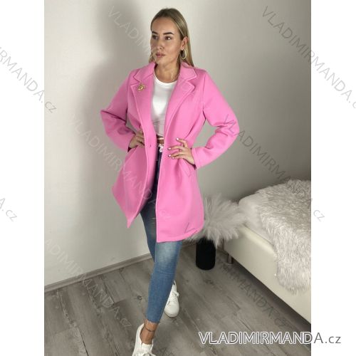 Women's Oversized Knitted Long Sleeve Sweater (S/M ONE SIZE) ITALIAN FASHION IMSN2416125