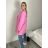 Women's Oversized Knitted Long Sleeve Sweater (S/M ONE SIZE) ITALIAN FASHION IMSN2416125