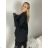 Women's Long Chiffon Short Sleeve Dress (S/M ONE SIZE) ITALIAN FASHION IMWGS231048
