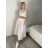 Šaty elegantní košilové dlouhý rukáv dámské (S/M ONE SIZE) ITALSKÁ MÓDA IMWY21734 S / M / L růžová světlá